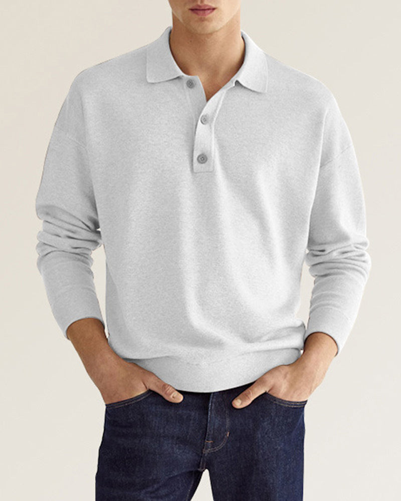 Long sleeve button down men's shirt