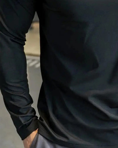 Men's Long Sleeve Fast Dry Athletic Top